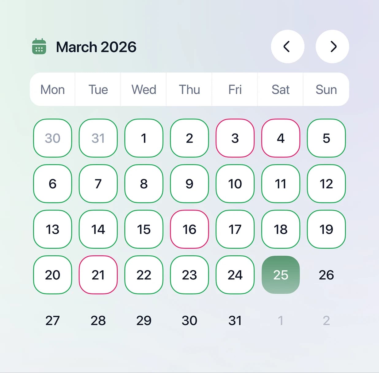 calendar